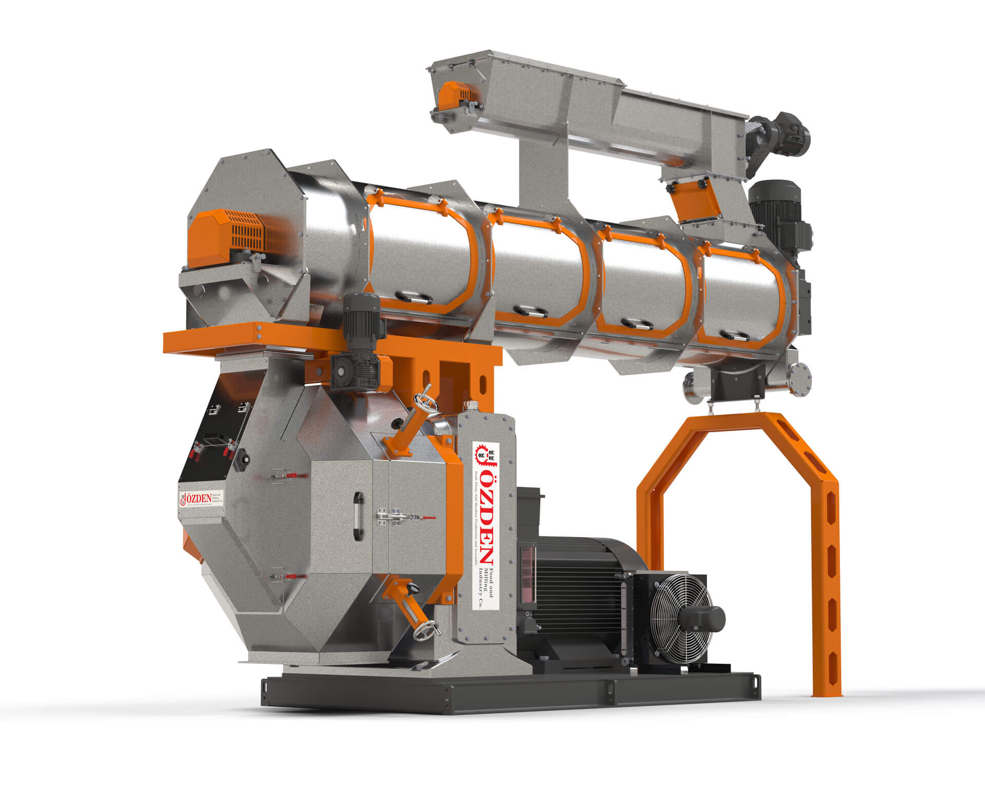 Presse Granules || ÖZDEN FRAISEUSES D'ALIMENTATION - INDUSTRIE DE LA MOUTURE - Özden Feed Mill Machinery - Fabrication de machines pour usines d'aliments, usines de farine, usines de sel - Installation d'équipements, Aspirateur, Broyeur à marteaux, Balance d'ensachage, Rouleau double, Sasor de déchets, Élévateur, Sasor de semoule, Filtre à jet, Écortiqueur, Tamis carré, Brosse à son, Tableau de commande, Convoyeur à vis, Séparateur Vibro, Trieur, Rotoflow, Séparateur de pierres, Rouleau simple, Presse à granulés, Mélangeur de mélasse, Broyeur à marteaux, Mélangeur, Accessoires.