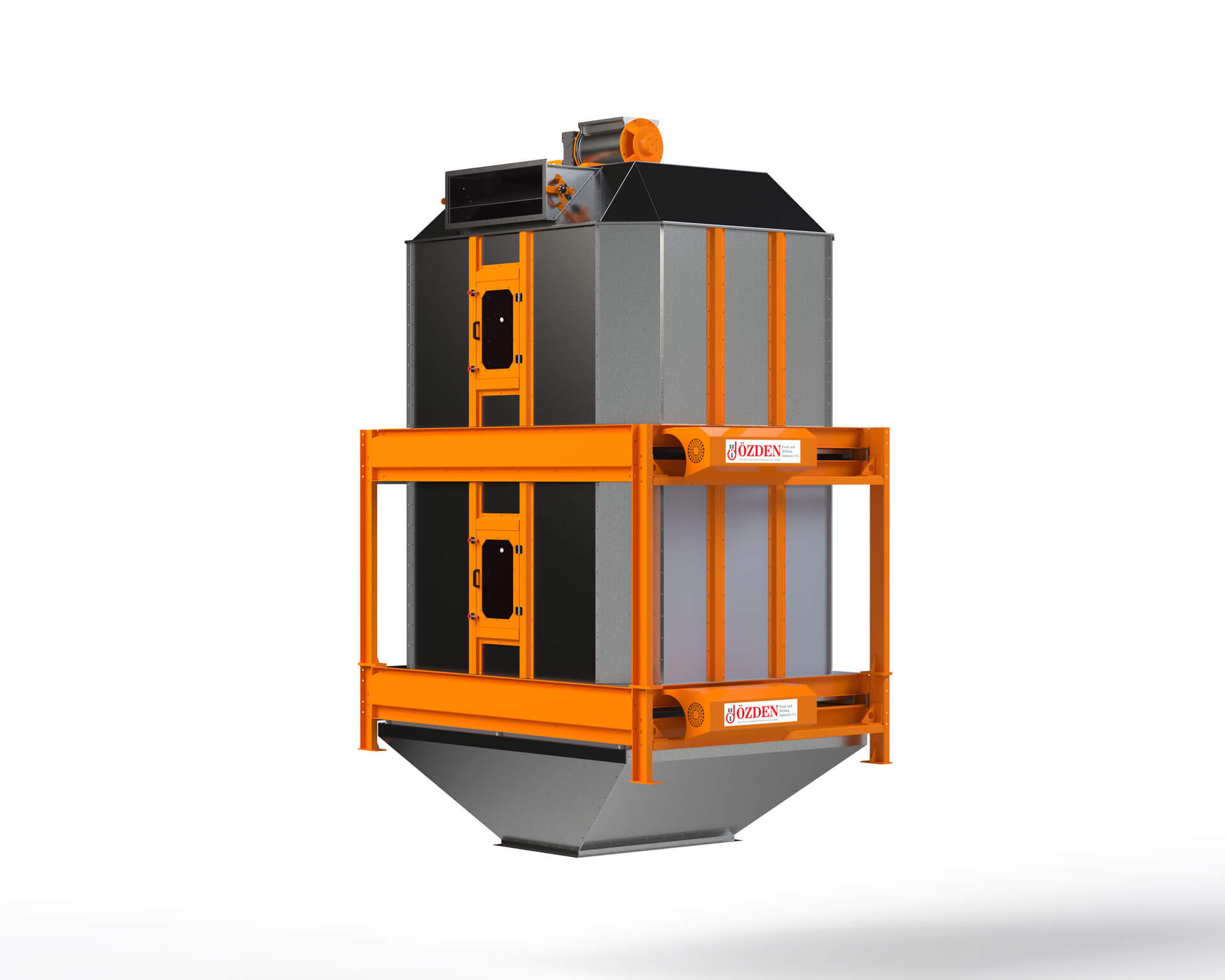 Refroıdısseur || ÖZDEN FRAISEUSES D'ALIMENTATION - INDUSTRIE DE LA MOUTURE - Özden Feed Mill Machinery - Fabrication de machines pour usines d'aliments, usines de farine, usines de sel - Installation d'équipements, Aspirateur, Broyeur à marteaux, Balance d'ensachage, Rouleau double, Sasor de déchets, Élévateur, Sasor de semoule, Filtre à jet, Écortiqueur, Tamis carré, Brosse à son, Tableau de commande, Convoyeur à vis, Séparateur Vibro, Trieur, Rotoflow, Séparateur de pierres, Rouleau simple, Presse à granulés, Mélangeur de mélasse, Broyeur à marteaux, Mélangeur, Accessoires.